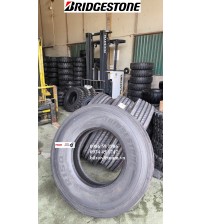 Lốp hơi Bridgestone 12R22.5 R150 16PR, gai xuôi, mới 100%, sản xuất tại Thái Lan